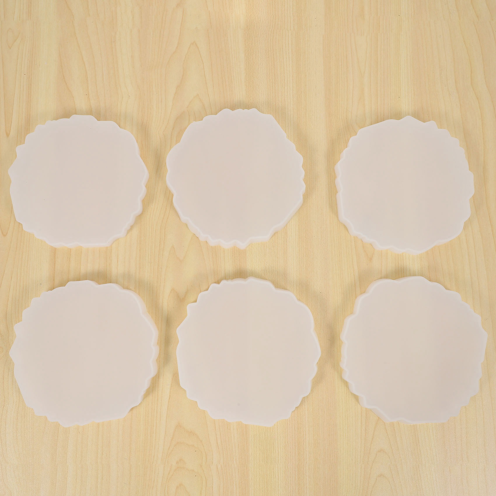 Geode Mold Silicone - قالب A58Z لصنع 6 قطع من