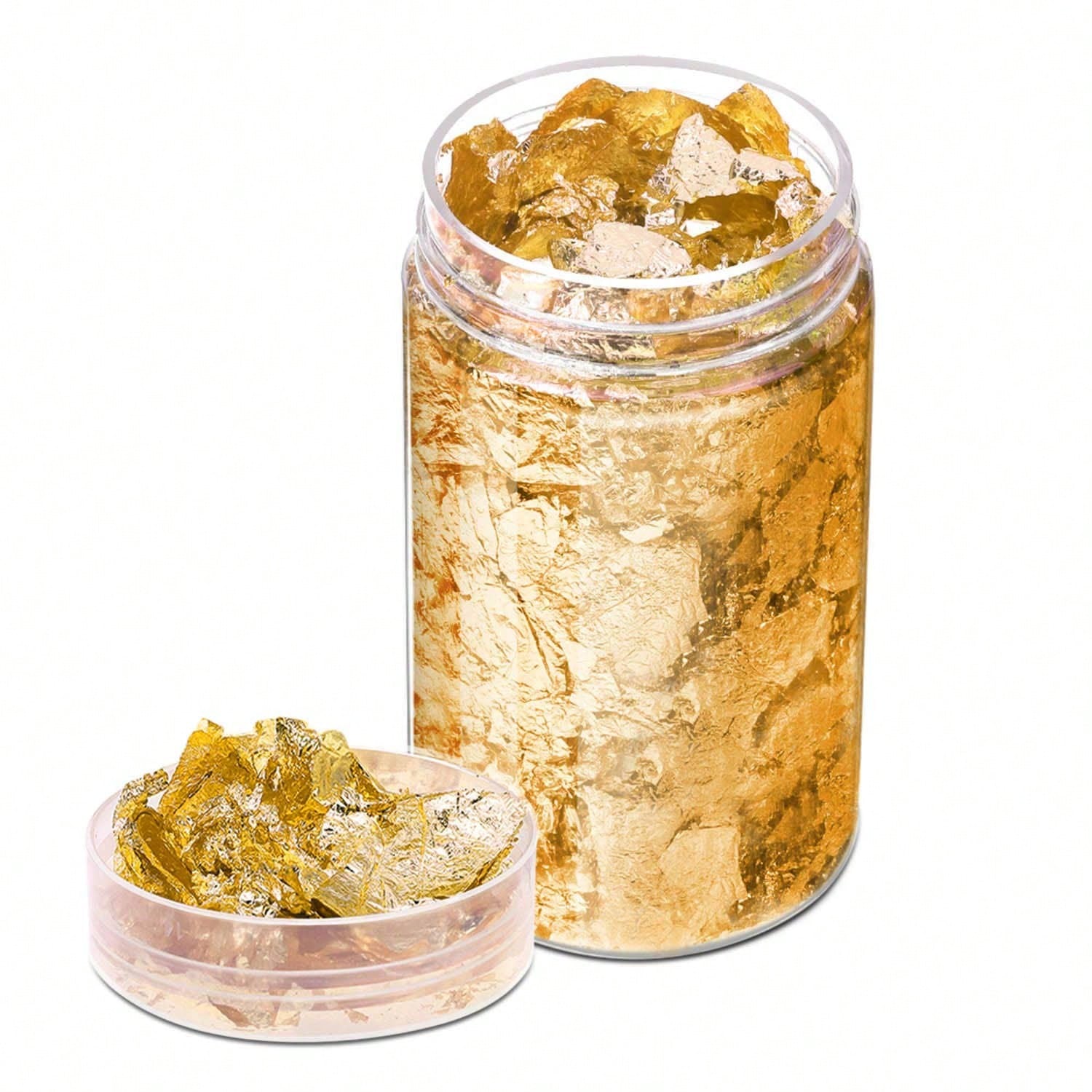 رقائق ذهبية، أوراق ذهبية لتزيي - مراجعة Gold Foil Flakes وسعره