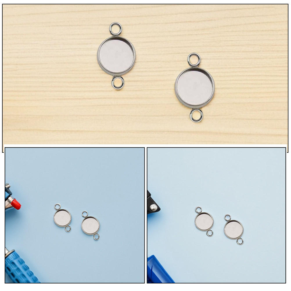 20 قطعة من قواعد المجوهرات الم - مراجعة Bezels Set Pendant وسعره