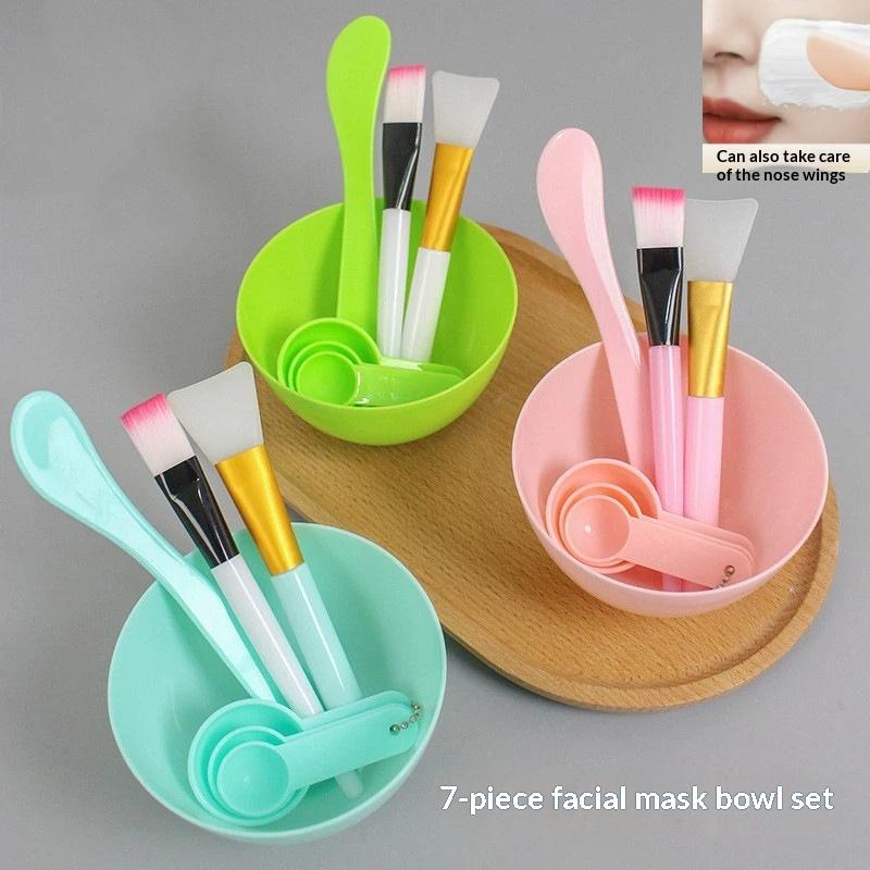 【مجموعة أدوات خلط قناع الوجه ا - مراجعة Mixing Cup Silicone وسعره
