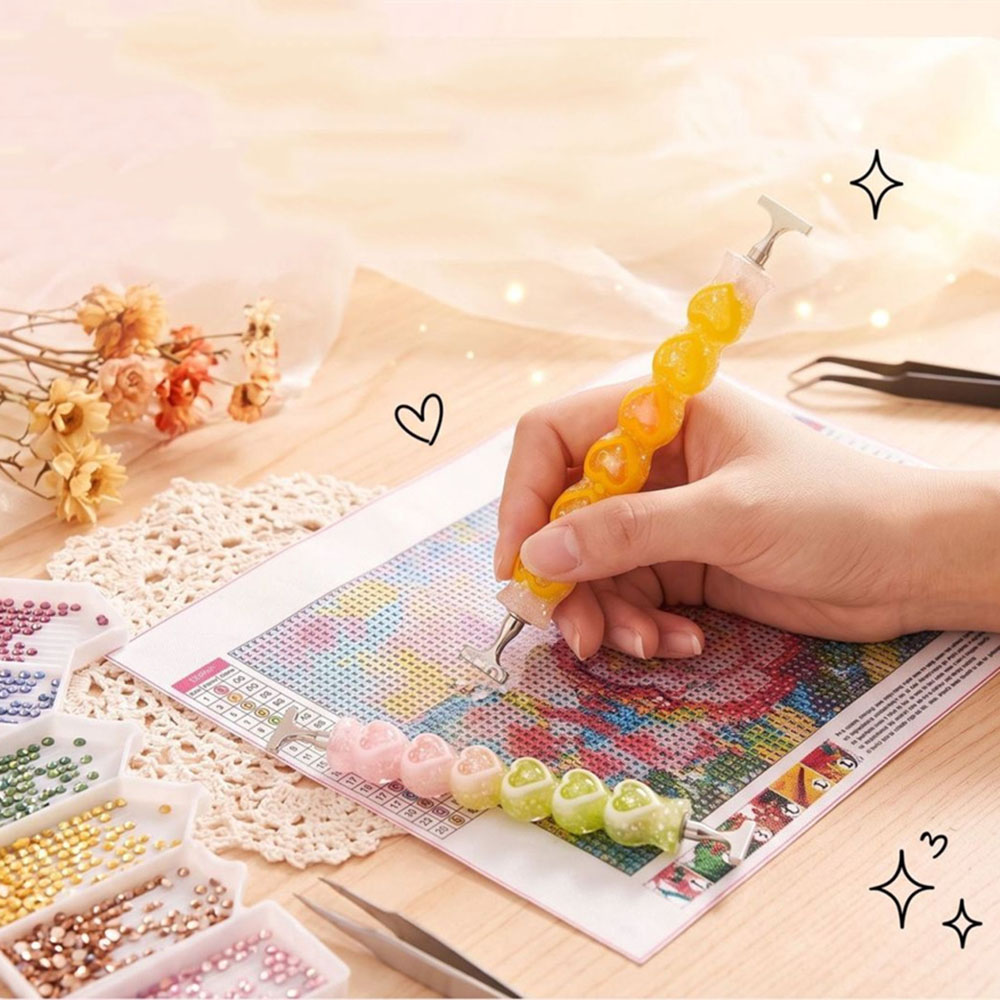 قلم رسم الماس الجديد على شكل ق - مراجعة Resin Craft Ideas وسعره