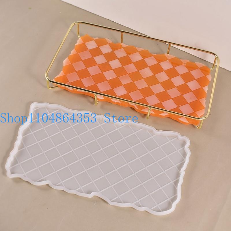 652F الشطرنج صينية الايبوكسي ا - مراجعة Serving Tray Mold وسعره