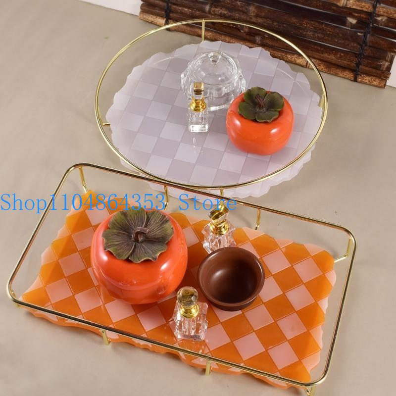 652F الشطرنج صينية الايبوكسي ا - مراجعة Serving Tray Mold وسعره